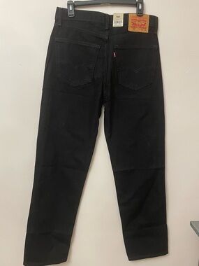 NWT Levis 550 Black Relaxed fit 31x32
